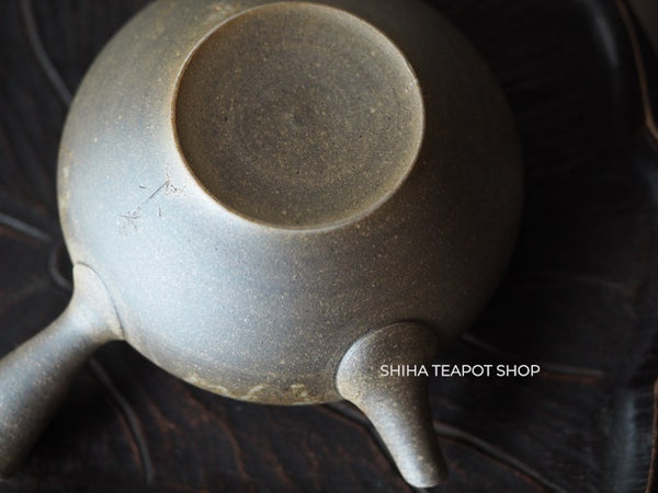 YOKEI MIZUNO YK16 Flat Mogake Seaweed Tokoname Kyusu Teapot  水野陽景藻掛
