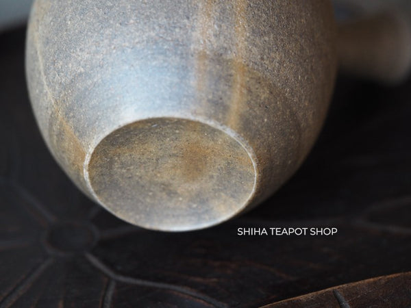 YOKEI MIZUNO YK33 Nanban Hidasuki Mogake Seaweed Tall Kyusu Teapot  水野陽景藻掛