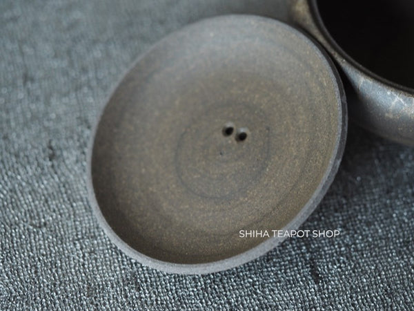 YOKEI MIZUNO YK19 Flat Mogake Seaweed Tokoname Kyusu Teapot  水野陽景藻掛