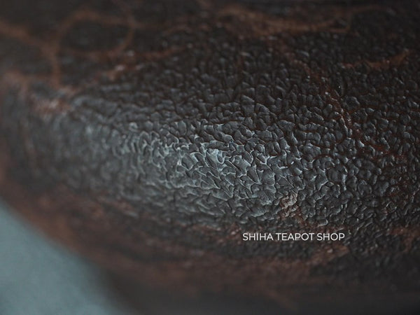 KOSHIN  Black Red Marble Seaweed Teapot & Cups Set (Pine Tree Texture）KS8