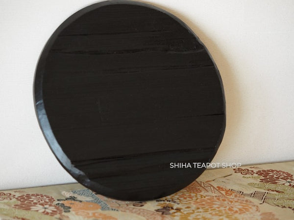 Wabisabi Made in Wajima Japan Urushi Lacquered  Round Board - Food Display Board HG01