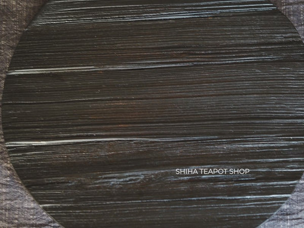 Wabisabi Made in Wajima Japan Urushi Lacquered  Round Board - Food Display Board HG01