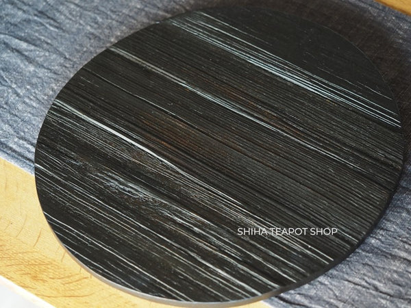 Wabisabi Made in Wajima Japan Urushi Lacquered  Round Board - Food Display Board HG01