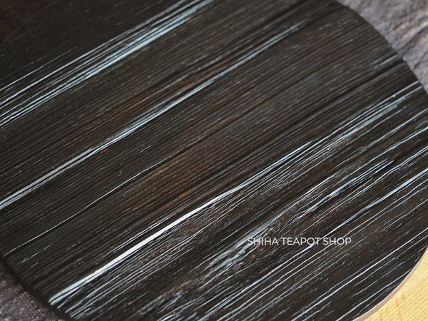 Wabisabi Made in Wajima Japan Urushi Lacquered  Round Board - Food Display Board HG01