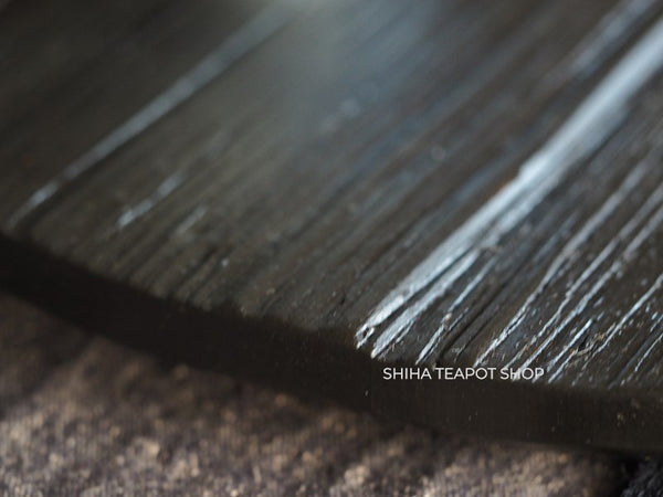 Wabisabi Made in Wajima Japan Urushi Lacquered  Round Board - Food Display Board HG01