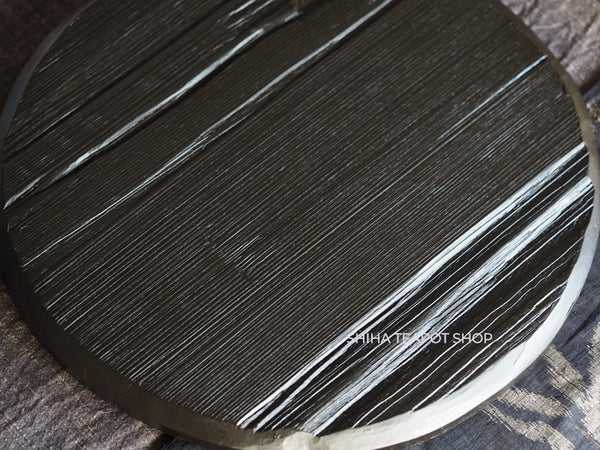 Wabisabi Made in Wajima Japan Urushi Lacquered  Round Board - Food Display Board HG01