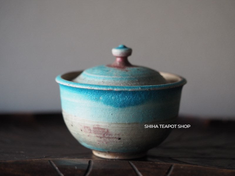 Tokoname Sou Yamada BLUE HOUHIN 山田想宝瓶YS04 – SHIHA TEAPOT SHOP