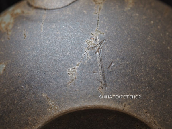 YOKEI MIZUNO YK21 Flat Mogake Seaweed Tokoname Kyusu Teapot  水野陽景藻掛