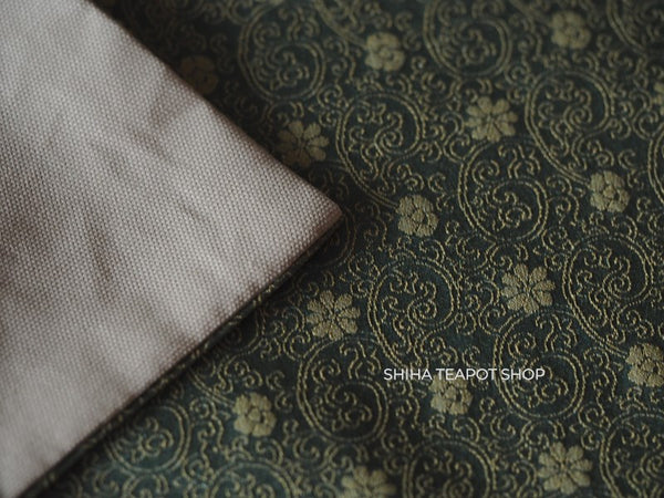 Senchado Cloth Mat / Tea Table Cloth for Tea Ceremony floral arabesque