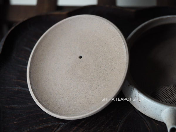 JINSHU Flat White Mogake Seaweed Tokoname Kyusu 甚秋藻掛 JN12