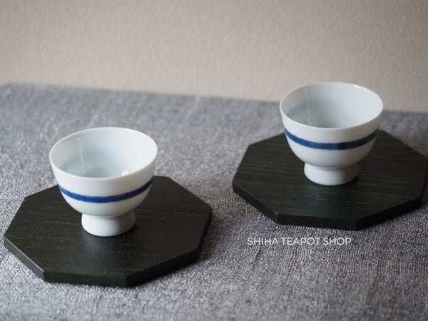 Sendai Green Octagon Coaster Cedar / Tea Mat ２pcs (Side-order)