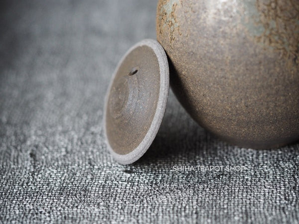 YOKEI MIZUNO YK70 Nanban Hidasuki Mogake Seaweed Tall Kyusu Teapot  水野陽景藻掛
