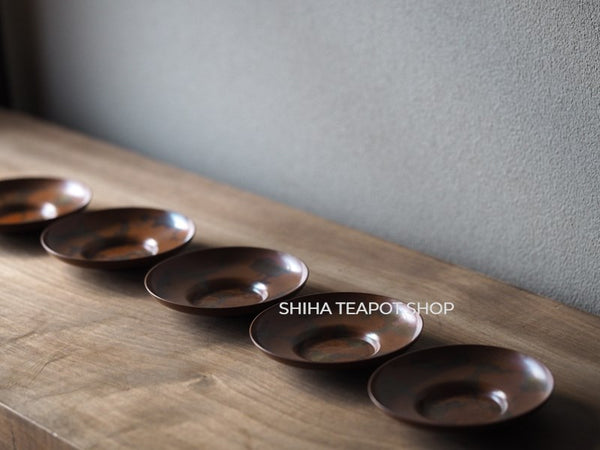 Metal Senchado Small Coaster Set Mist(5pcs) 煎茶道茶托