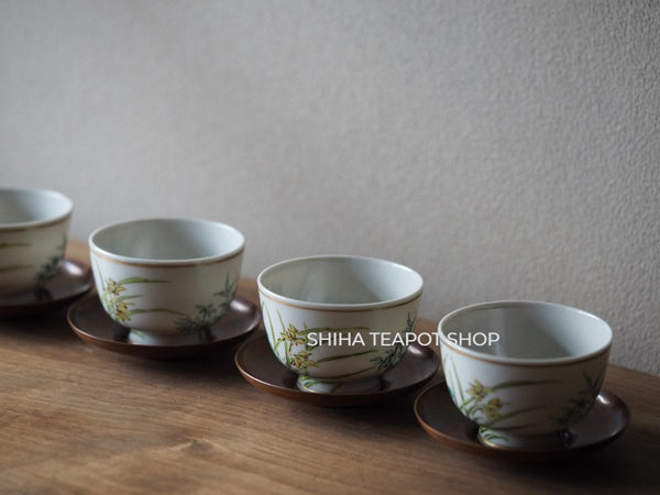 Metal Senchado Small Coaster Set Mist(5pcs) 煎茶道茶托