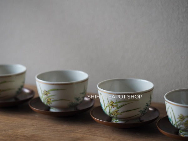 Metal Senchado Small Coaster Set Mist(5pcs) 煎茶道茶托