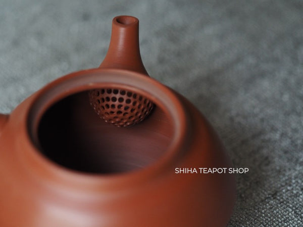 Hakusan Red Clay Kyusu Teapot 白山 HS03
