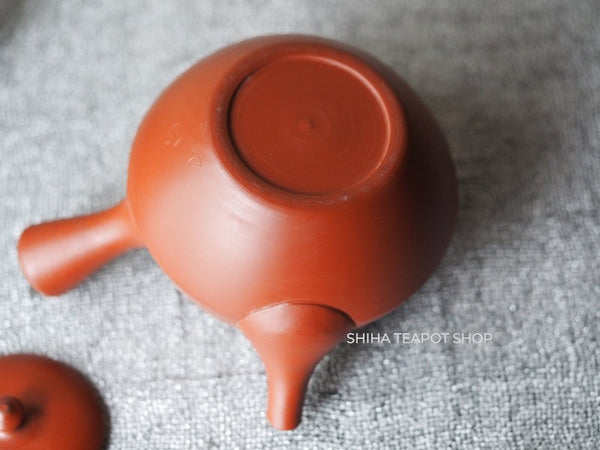 Hakusan Red Clay Kyusu Teapot 白山 HS03