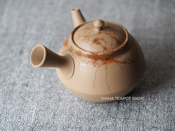 HAKUSAN Old Tokoname Clay Seaweed Sencha Small Kyusu Teapot H70
