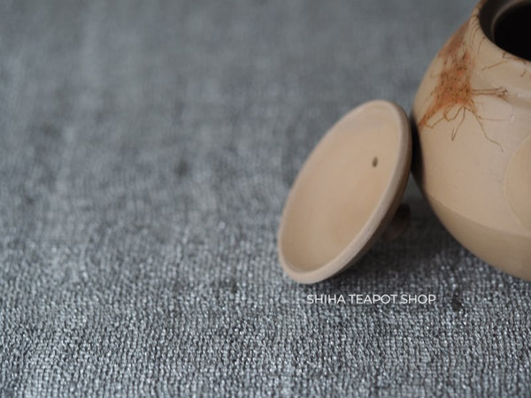 HAKUSAN Old Tokoname Clay Seaweed Sencha Small Kyusu Teapot H70