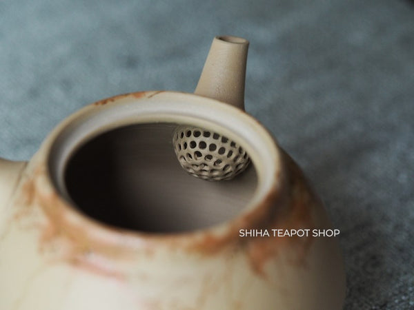 HAKUSAN Old Tokoname Clay Seaweed Sencha Small Kyusu Teapot H70