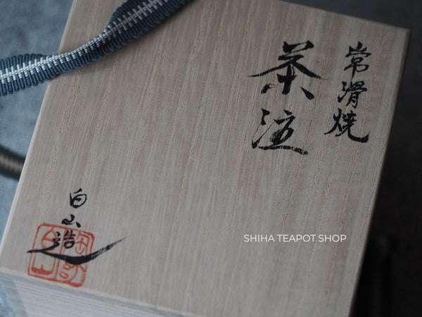 HAKUSAN Old Tokoname Clay Seaweed Sencha Small Kyusu Teapot H70