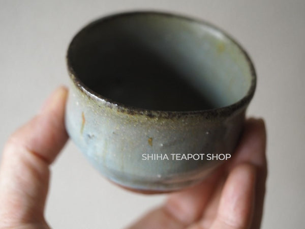 Takatori Hassen XIII (Takatori Sousen) Madara Glaze Cup Takatori-Yaki 2B