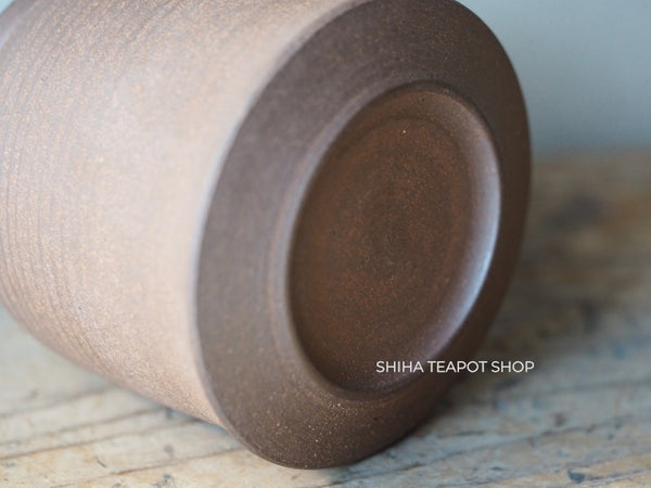 Shimizu Hokujo Reddish Brown Tokoname Kyusu Teapot (decades ago) HK95