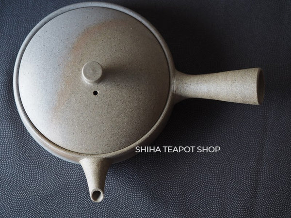 JINSHU Flat Gradation Tokoname Kyusu Teapot JNN01