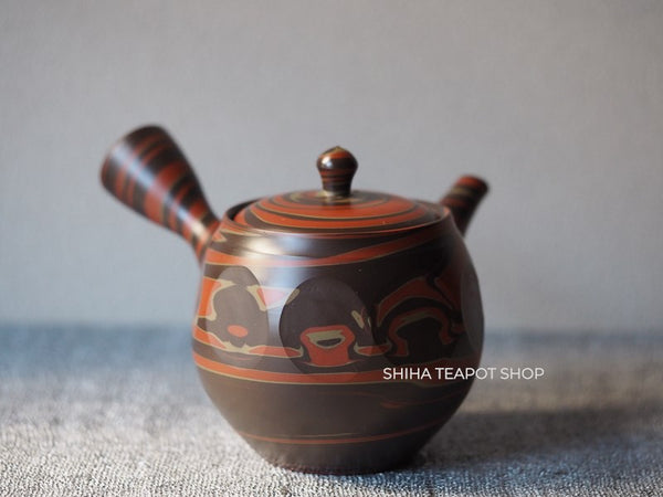 Taniagawa Seizan Tokoname Mixed Clay Kyusu Teapot