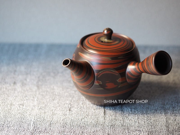 Taniagawa Seizan Tokoname Mixed Clay Kyusu Teapot