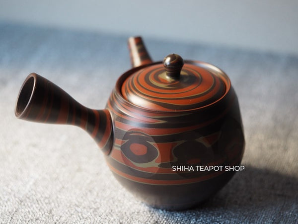 Taniagawa Seizan Tokoname Mixed Clay Kyusu Teapot