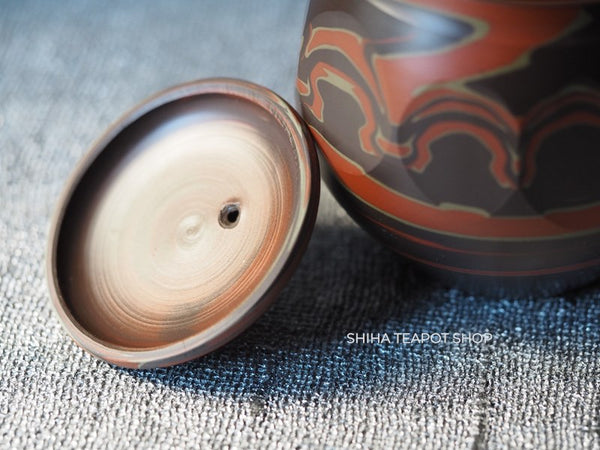 Taniagawa Seizan Tokoname Mixed Clay Kyusu Teapot