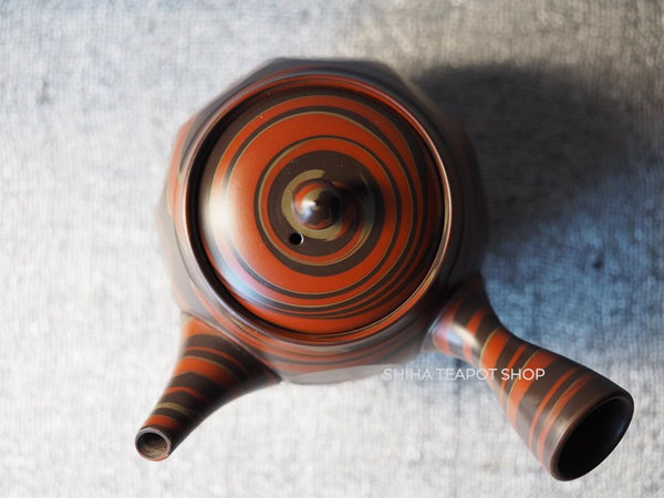 Taniagawa Seizan Tokoname Mixed Clay Kyusu Teapot