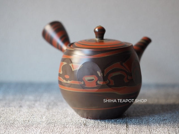 Taniagawa Seizan Tokoname Mixed Clay Kyusu Teapot