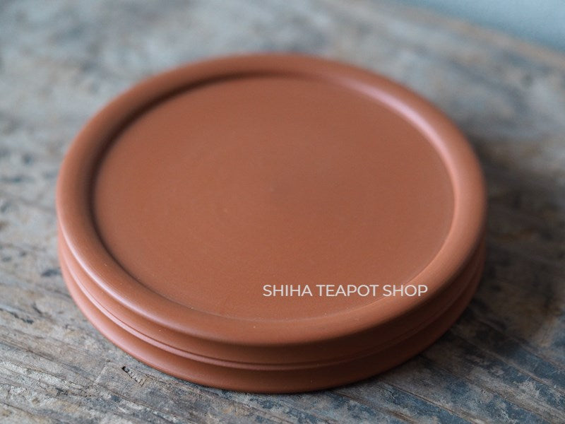 【Sold Out】TOGEN Authentic Red Clay SHIBO Shiboridashi and Mat Plate with 2 cups 陶元本朱泥絞出 TG10