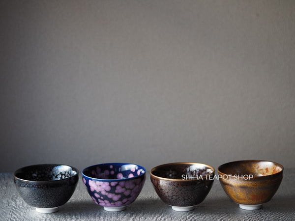 Japan Arita Porcelain 16 Tea Cups Set Box 有田16色杯 (Standard Size)
