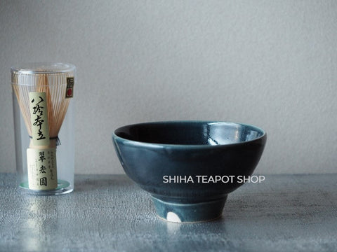 Vintage Cobalt Blue Matcha Tea Bowl