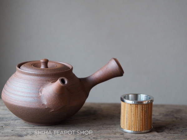 Handmade Tin Rattan Senchado Teapot Lid Holder Rest