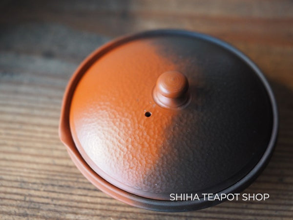MURATA YOSHIKI  Black & Red SHIBO Shiboridashi Teapot #71 益規絞出