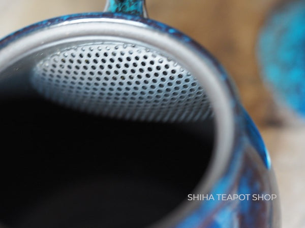 SHORYU Blue Dew Japan Tokoname Ceramic Kyusu Teapot (Inside-unglazed) SR95