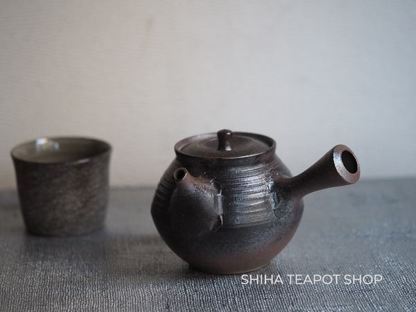 Shimizu Hokujo Nuance Black Teapot HK09