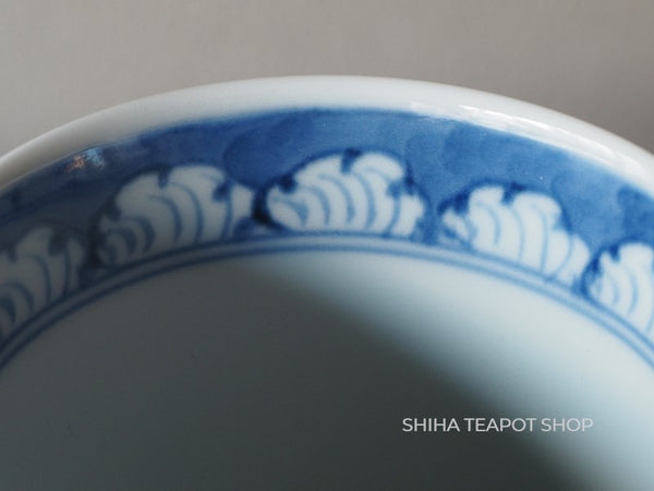 Arita  Blue & White Porcelain Hand-Paint Japan Traditional Culture Cup Set 4 pcs