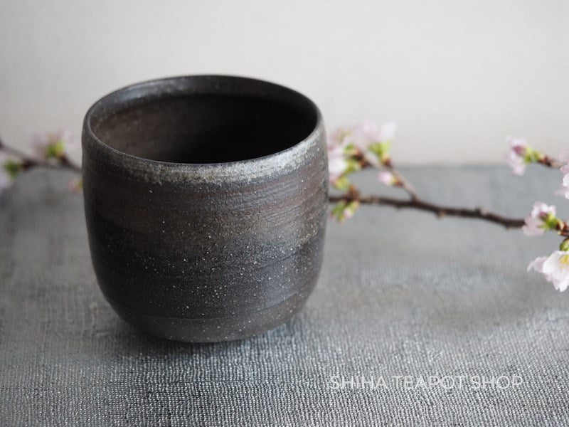 【Sold Out】Pine Tree Wood Fired SUZU Ware Shinohara Takashi Kensui Water bowl / Cup 珠洲柴焼 SZ04