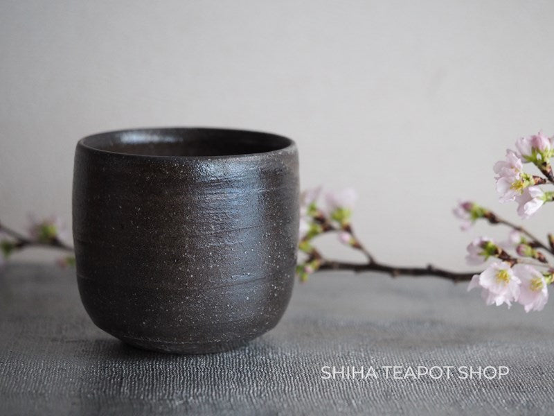 Pine Tree Wood Fired SUZU Ware Shinohara Takashi Kensui Water bowl / Cup 珠洲柴焼 SZ04