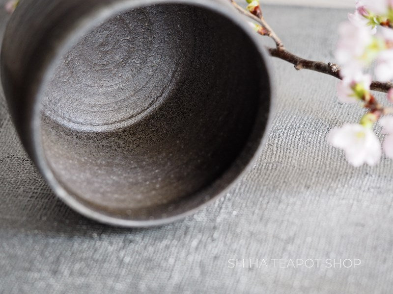 【Sold Out】Pine Tree Wood Fired SUZU Ware Shinohara Takashi Kensui Water bowl / Cup 珠洲柴焼 SZ04
