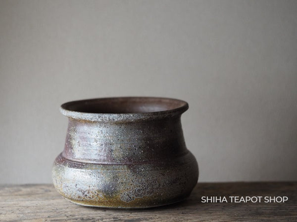 Bizen Kensui Water Bowl for Japanese Tea Ceremony Unglazed (used)