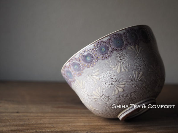 Matcha Bowl Toraku Proper Japanese Tea Ceremony Chawan Mishima 抹茶碗