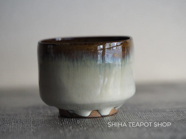 Takatori Yuko Madara Glaze Kakewake Milky Foggy Cup (Takatori Hassen Kiln)