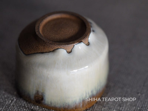 Takatori Yuko Madara Glaze Kakewake Milky Foggy Cup (Takatori Hassen Kiln)