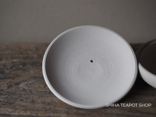 Maekawa Junzo - Zero Saturation White body Flat Teapot Set 淳蔵 （Made in Tokoname Japan）
